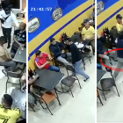 Armado con una ‘pescuezuda’, el cliente correteó a los pillos.