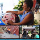 Lilia Párraga acariciaba el ataúd donde reposaban los restos de su hija. Estaba devastada.