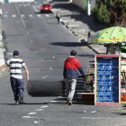 Este domingo 29 de junio de 2025 terminaban de retirarse los juegos mecánicos.