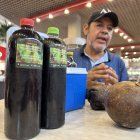 El mate es un fruto redondo cuya cáscara también sirve como recipiente.