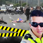 Tres sujetos son investigados por el asesinato del agente Cristhian Chávez, que iba de  Manta a Portoviejo.