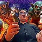 Parte de los elementos que utiliza Paola para sus limpias están los palos santos y los sahumerios.