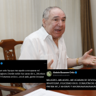 El expresidente de la República se pronunció ante falta de soporte por problemas con cuentas de redes sociales.