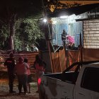 La Policía llegó al lugar a levantar el cuerpo.