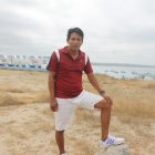 Darwin Clemente, es nativo de la parroquia Anconcito, ahora todos le dicen Bon Jovi