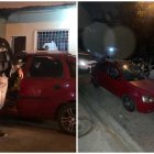 Las víctimas iban en un vehículo, que tenía varios impactos.