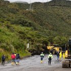Petroecuador, Ministerio de Obras Públicas, Municipio de Quito y otras entidades trabajan en la zona