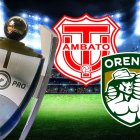 Orense visita a Técnico Universitario en la fecha 19 de la LigaPro Ecuabet 2025.