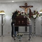 El militar ya fue velado. El cuerpo del sargento Edgar Procel fue hallado en una vivienda del barrio Tebaida en Loja.