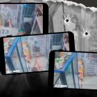 Cámaras de seguridad captaron el momento en que José María De la Torre, dueño de una licorería en el suroeste de Guayaquil, enfrentó a un grupo de delincuentes.