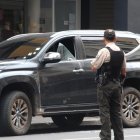 La víctima conducía este vehículo al momento del ataque.