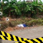 Nelson Trujillo quedó  tendido a orillas del carretero, con varias heridas de disparos de arma de fuego.