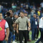 Christian Nasuti, entrenador interino de Emelec.