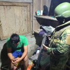 Las personas involucradas fueron detenidas durante un operativo militar.