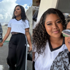 Jombriel y su novia Angie Hernández