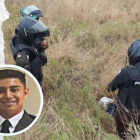El cuerpo del agente desaparecido fue hallado entre unos matorrales en el cantón Playas.