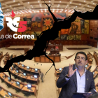 Santiago Díaz Asque, implicado en una investigación por presunto abuso sexual, aún no ha sido localizado por las autoridades.