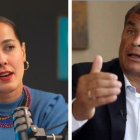 Cruce de palabras entre Alondra Santiago y Rafael Correa.