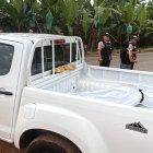 Uno de los cuerpos fue hallado entre plantaciones de plátano en la parroquial El Cambio, en Machala.