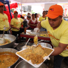 Platillos tradicionales y creativos con cangrejo rojo destacan en el Festival del Cangrejo 2025 en Naranjal.