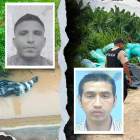 Uno de los cuerpos fue abandonado cerca de una bananera y el otro en un canal de riego.