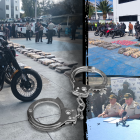 Entre los 12 detenidos hay tres mujeres y dos extranjeros