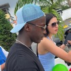 Moisés Caicedo llegó a Santo Domingo.