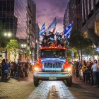 El desfile de los Bomberos recorrerá las principales calles del centro guayaquileño.