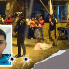 El joven tenía tres balazos en la espalda, uno en el hombro y otro en la cabeza.