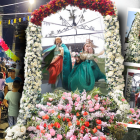 Las imágenes de santa Ana, san Joaquín y la Virgen María, de niña, son el centro de los festejos en Samborondón.
