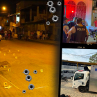 Una pareja de Montalvo, dos jóvenes y otra mujer fueron atacados a balas.