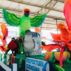 Esta bandada de especies representativas de Guayaquil estará presente en el desfile alegórico.