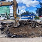 Nuevo intercambiador de Quito está en obra.