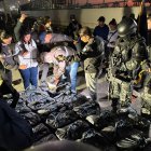 Droga valorada en 45 millones de dólares fue interceptada por la Armada frente a costas de Manta.