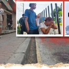 La madre del adolescente asesinado llegó al Laboratorio de Criminalística acompañada de otro de sus hijos. Estaba visiblemente devastada.