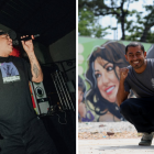 El Cholo y Gabo Zapatier, dos artistas que buscan el cambio social en Guayaquil.