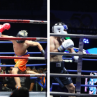 Las peleas de Los Kiños del Año en Guayaquil fueron aplaudidas por el público.