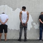 Los aprehendidos fueron encontrados luego de un monitoreo de cámaras de seguridad.