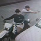 Esta fue la imagen que captó la cámara de seguridad cercana sobre los implicados.