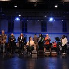 Los ensayos los realizaron en el Teatro Nacional Sucre.