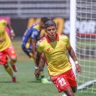 Luis Cano abrió el marcador en el partido ante Delfín.