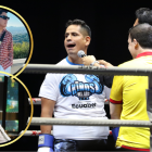 Pelea de Iván Triviño y José Miguel Delgado en los Kiños del Año Guayaquil