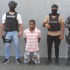 Uno de los implicados en las extorsiones al farmacéutico.