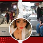 La abuela y la tía de Keyla González se consuelan tras el asesinato de la joven, ocurrido dentro de su domicilio en Guayaquil.