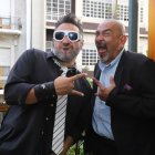 Lucho y Andrés son los protagonistas de la obra que se presentará en el Teatro Zona Escena.