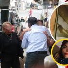 Familiares de Keyla González se abrazan en medio del dolor para sobrellevar su trágica partida.