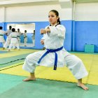 Renata Redrován, campeona nacional de Ecuador, debutó en el Sudamericano de Karate 2025 con una medalla de bronce.