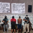 Los panfletos fueron abandonados por sujetos que se identificaban como parte de la organización criminal.