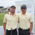Renato Naula (i) y Felipe Garcés, dos de los ecuatorianos que tienen a Ecuador entre los punteros.