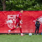 Jair Collahuazo lleva jugando 16 partidos en la MLS Next Gen con los New York Red Bull.